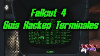 Fallout 4 Guia Hackeo de Terminales [upl. by Ariew]