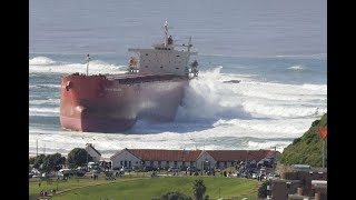 Svitzer Salvage  refloating of the BC Pasha Bulker [upl. by Hnah965]