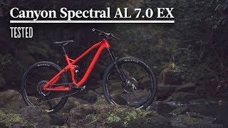 Tested Canyon Spectral AL 70 EX 2017 [upl. by Armin43]