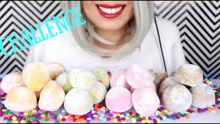 ASMR Eating Mochi Ice Cream Moxie Beast Challenge [upl. by Alrick]