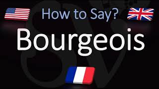 How to Pronounce Bourgeois CORRECTLY English amp French Pronunciation [upl. by Alvira271]