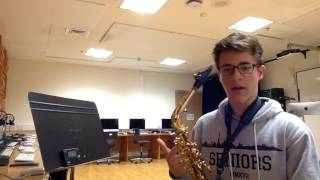 How to Tune Your Alto Saxophone [upl. by Yrocej]