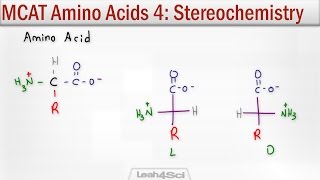 Amino Acid Stereochemistry R and S vs D and L Configuration [upl. by Merl]