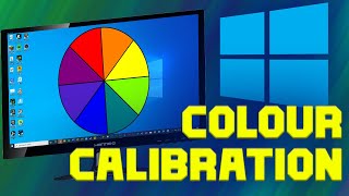 Monitor Calibration on Windows 10  Adjust Colour Settings [upl. by Ytak]