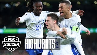 Ireland vs France Highlights  UEFA European Qualifiers [upl. by Nodnalb]