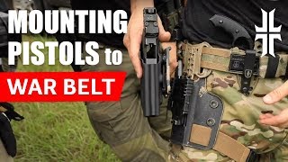 Mounting Pistols to War Belts [upl. by Calandria]