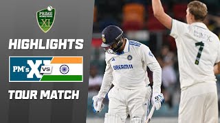 Prime Ministers XI v India 202425  Tour match [upl. by Pantheas]