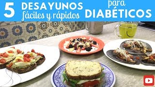 Desayunos Fáciles y Económicos para Diabéticos  Cocina de Addy [upl. by Meeka102]