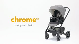 Joie chrome™  MultiMode Pushchair For Newborns amp Toddlers  4 Modes [upl. by Nobile612]