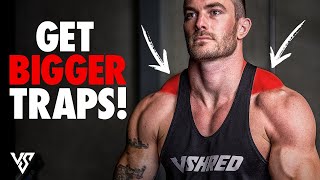 How To Get Bigger Traps My Favorite Exercise  V SHRED [upl. by Constant]