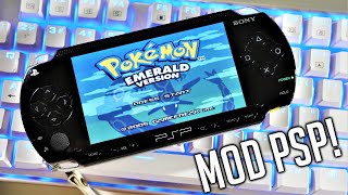 How to Hack PSP 1000 amp 2000  EASY Tutorial 2020  Custom Firmware to Run Homebrew  CFW 660 PRO C2 [upl. by Lovel]