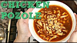 How To Make Red Pozole Chicken  Easy Chicken Pozole Recipe  Pozole Rojo Recipe [upl. by Ahseenal]