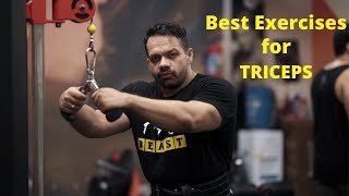 Complete Triceps workout for Muscle Building [upl. by Eivla]