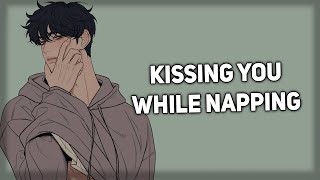 Boyfriend kisses you while youre napping Sleepy Sleep Aid ASMR Boyfriend [upl. by Marquez]