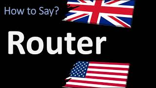 How to Pronounce Router CORRECTLY [upl. by Sclar]