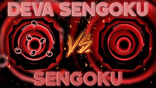 SENGOKU VS DEVASENGOKU A NEW KING  Shindo Life [upl. by Nnyltiak]