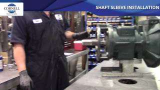 Shaft Sleeve Installation [upl. by Ivett]