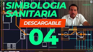 Plano Instalacion SANITARIA Autocad Simbologia Para Copiar [upl. by Napoleon]