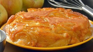 Tarta de Manzana en Sartén 🍎 ¡100 SIN HORNO ✅ [upl. by Weasner]