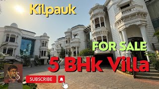 Beautiful 5 BHK villa for sale at Kilpauk [upl. by Ynetruoc455]