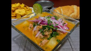 Encebollado de atún en lata🇪🇨🇪🇨 [upl. by Elenaj321]