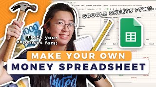 How to track your expenses in Google Sheets 2020  Money Management Guide for Beginners and Students [upl. by Lerak]