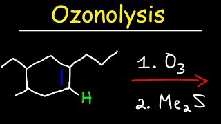 Ozonolysis  Oxidative Cleavage of Alkenes [upl. by Skolnik952]