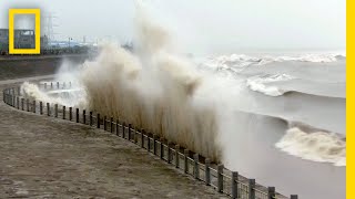 See How the Moon Causes Huge Waves on this River  National Geographic [upl. by Esnahc]