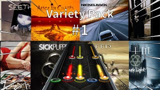 Clone Hero Variety Pack 1  Includes Creed Seether Korn and more  Clone Hero Pack Preview [upl. by Esinad482]