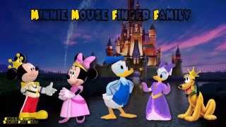 Minnie Mouse Finger Family \ Finger Family Songs For Kids [upl. by Allwein]