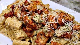 Creamy Pesto Chicken Pasta Recipe  30 Minute Meal [upl. by Llednek]