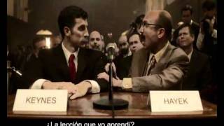 HAYEK vs KEYNES La pelea del siglo hiphop sub esp [upl. by Airamanna678]