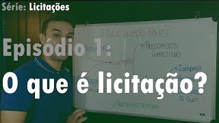 Licitação Pública E1  Conceito e finalidade [upl. by Aimee]