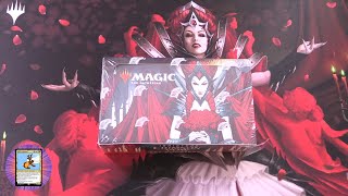 Innistrad Crimson Vow Set Booster Box Unboxing [upl. by Euqinue]