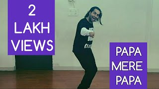 Easy Dance Steps  Papa Mere Papa  Rahul Shetty CHOREOGRAPHY  Rising Dance Classes 🙂🙂🙂🙂🙂 [upl. by Adore]