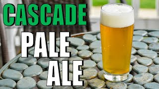 Brewing a CRUSHABLE American Pale Ale with CASCADE Hops  Grain to Glass [upl. by Tessy717]