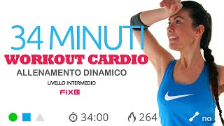 Esercizi Cardio A Casa Allenamento Cardio Completo Per Bruciare Calorie [upl. by Gnut]