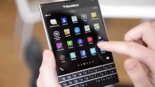 BlackBerry Passport Review  MobileSyrupcom [upl. by Ormiston173]