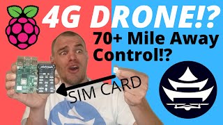 MAKE A 4G LTE RASPBERRY PI DRONE WITH LIMITLESS RANGE  The Ultimate BVLOS Guide [upl. by Shinberg297]