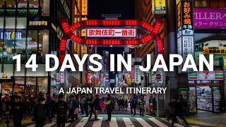 How to Spend 14 Days in Japan  A Japan Travel Itinerary [upl. by Olympie]