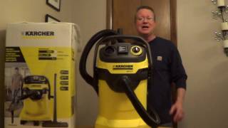 Wet Dry Vacuum  Karcher WD 5 P [upl. by Zurkow]