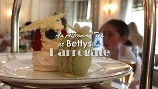 Classic Yorkshire Afternoon Tea at Bettys Harrogate [upl. by Llenor]