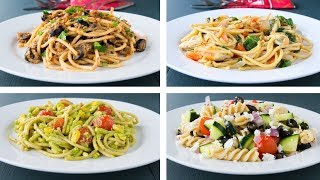 4 Recetas de Pastas Saludables Para Adelgazar Caseras amp Fáciles [upl. by Tandi234]