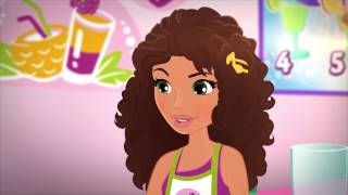 Andreas first day  LEGO Friends  Webisode 1 [upl. by Berhley]