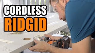 Ridgid Octane Cordless Compact Router Review  R860443B [upl. by Mcdonald413]