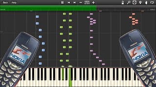 NOKIA 3510i RINGTONES IN SYNTHESIA [upl. by Nitsirc647]