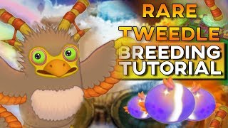 HOW TO BREED Rare Tweedle 100 Cold Air Water Earth Fire Islands  My Singing Monsters [upl. by Maxma866]