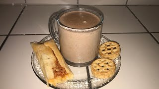 Champurrado De Pinole Delicioso [upl. by Donough]