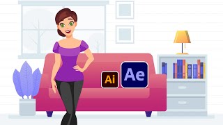 Easy Explainer Video Character Animations in After Effects  Tutorial [upl. by Suzy]