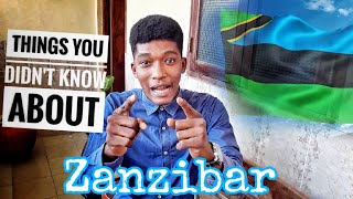 Things you DIDNT know about ZANZIBAR [upl. by Eniamart]